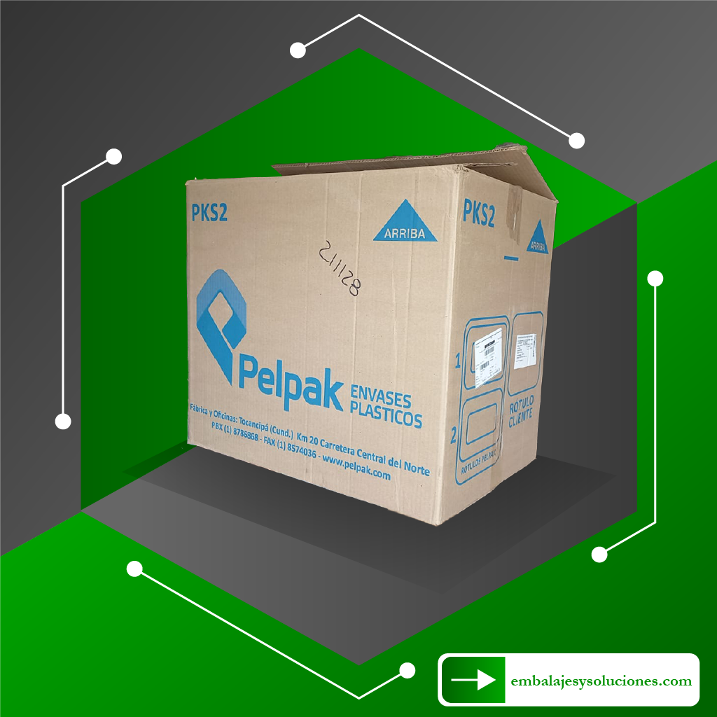 Caja Pelpack mediana